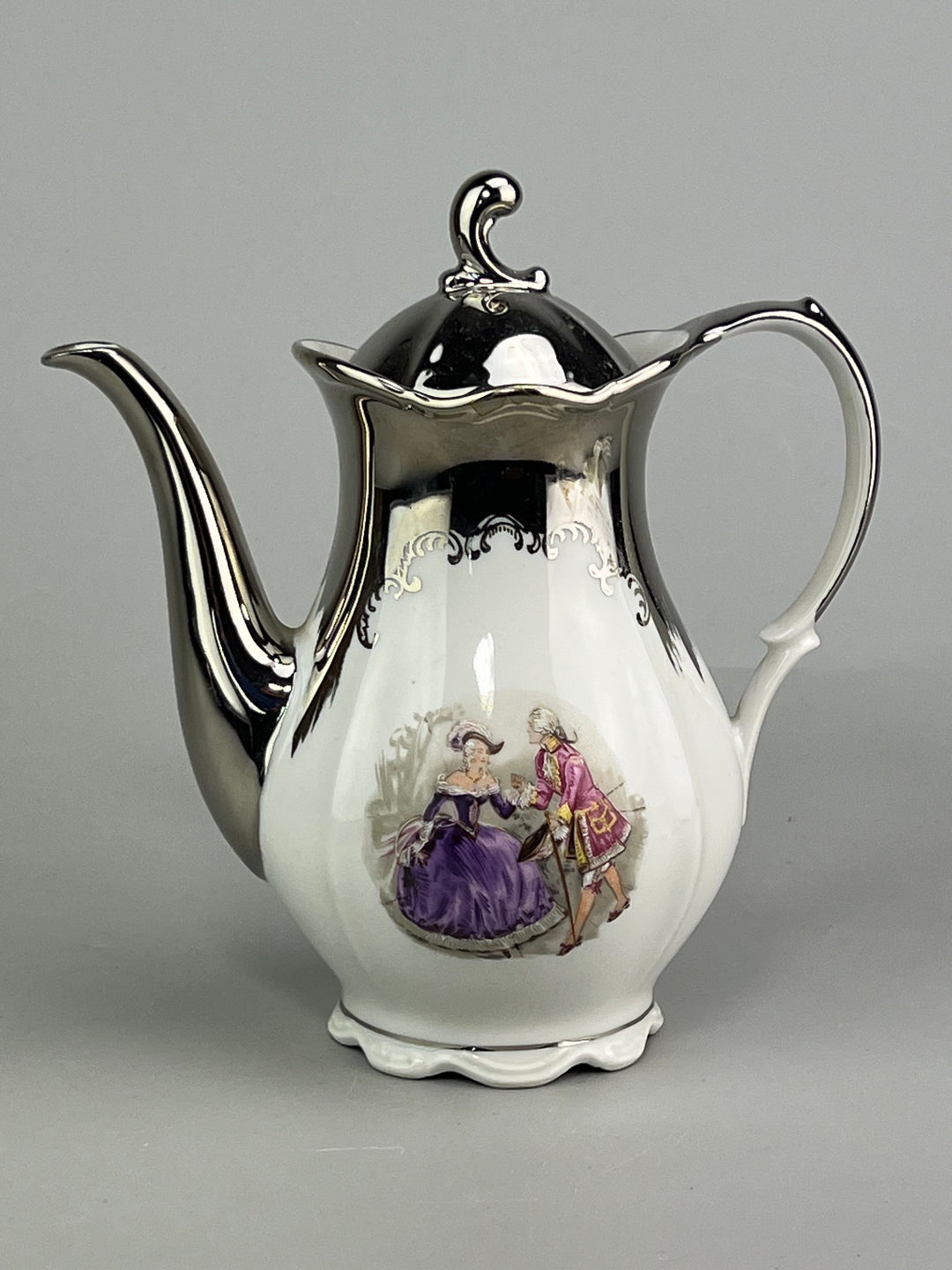 Servizio da caffè Bavaria da dodici persone decoro argentato