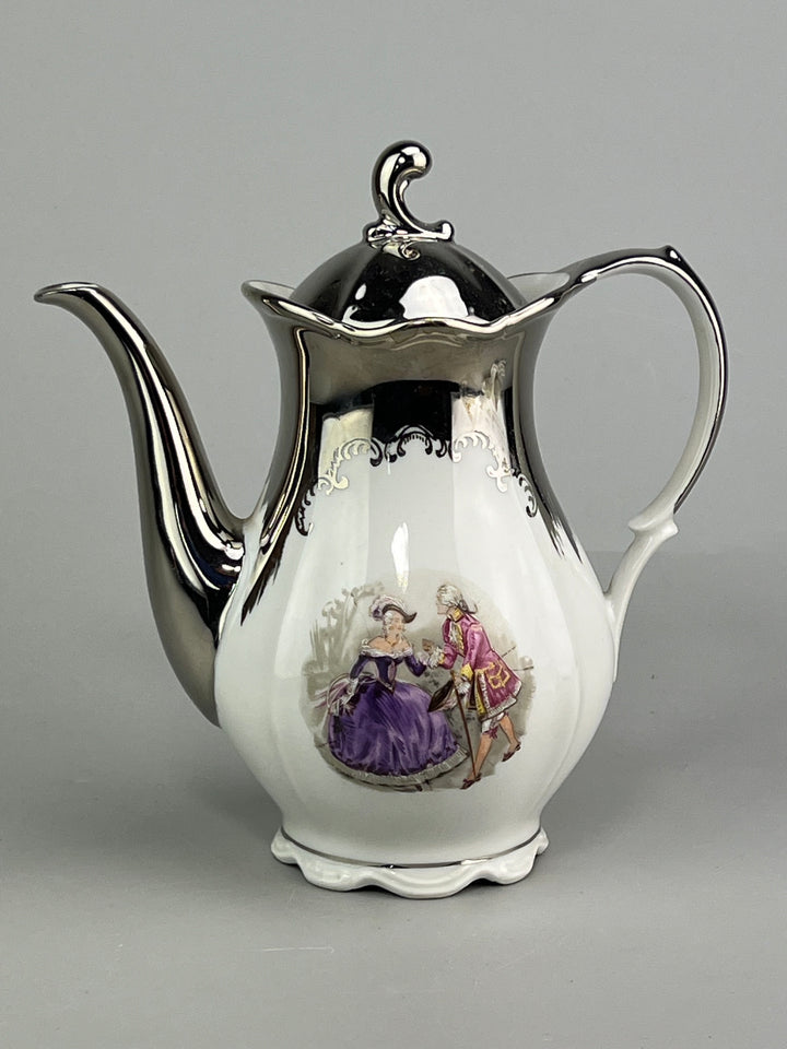 Servizio da caffè Bavaria da dodici persone decoro argentato