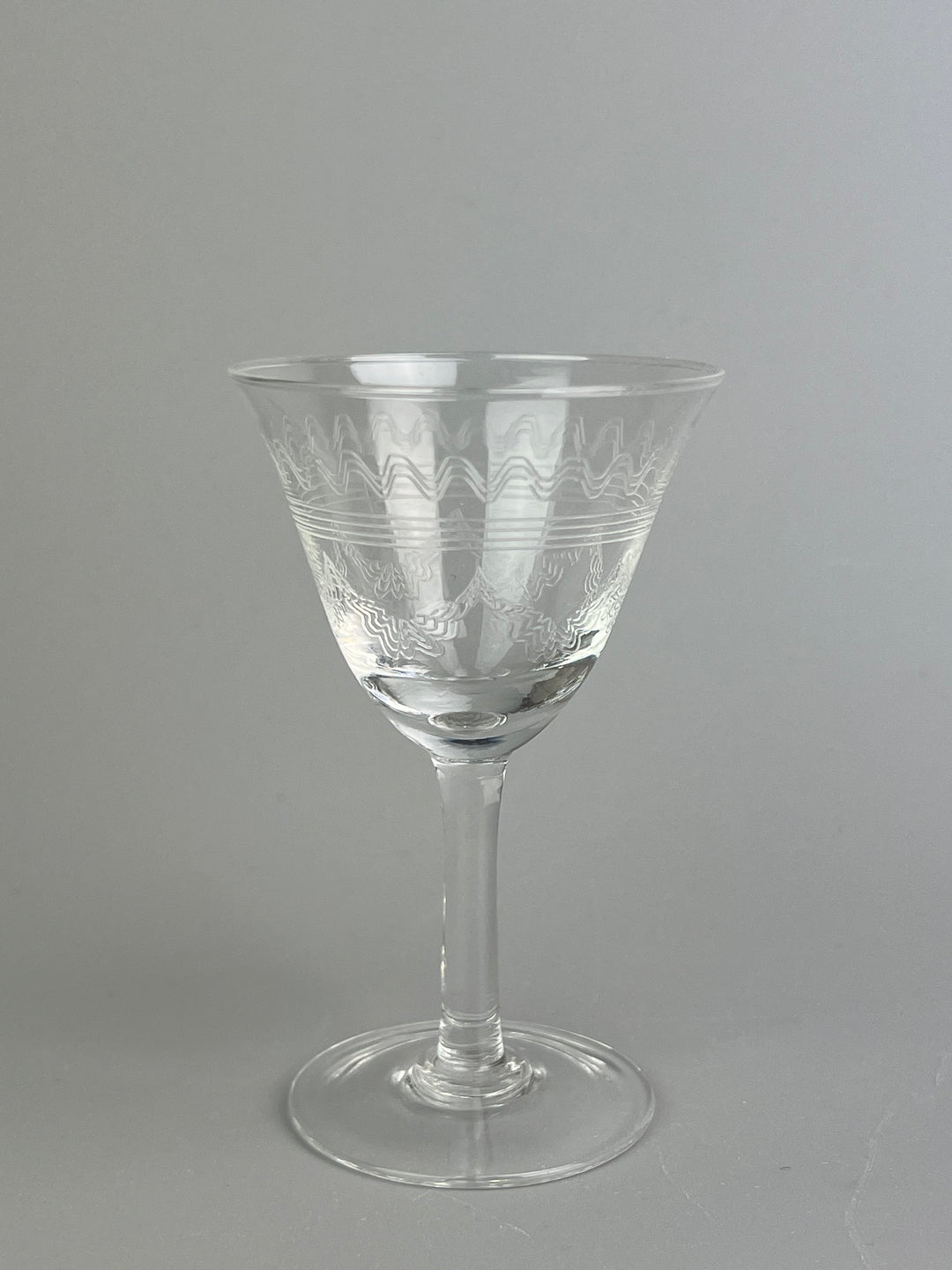 Servizio di calici in cristallo inciso da 4 misure per 8 persone