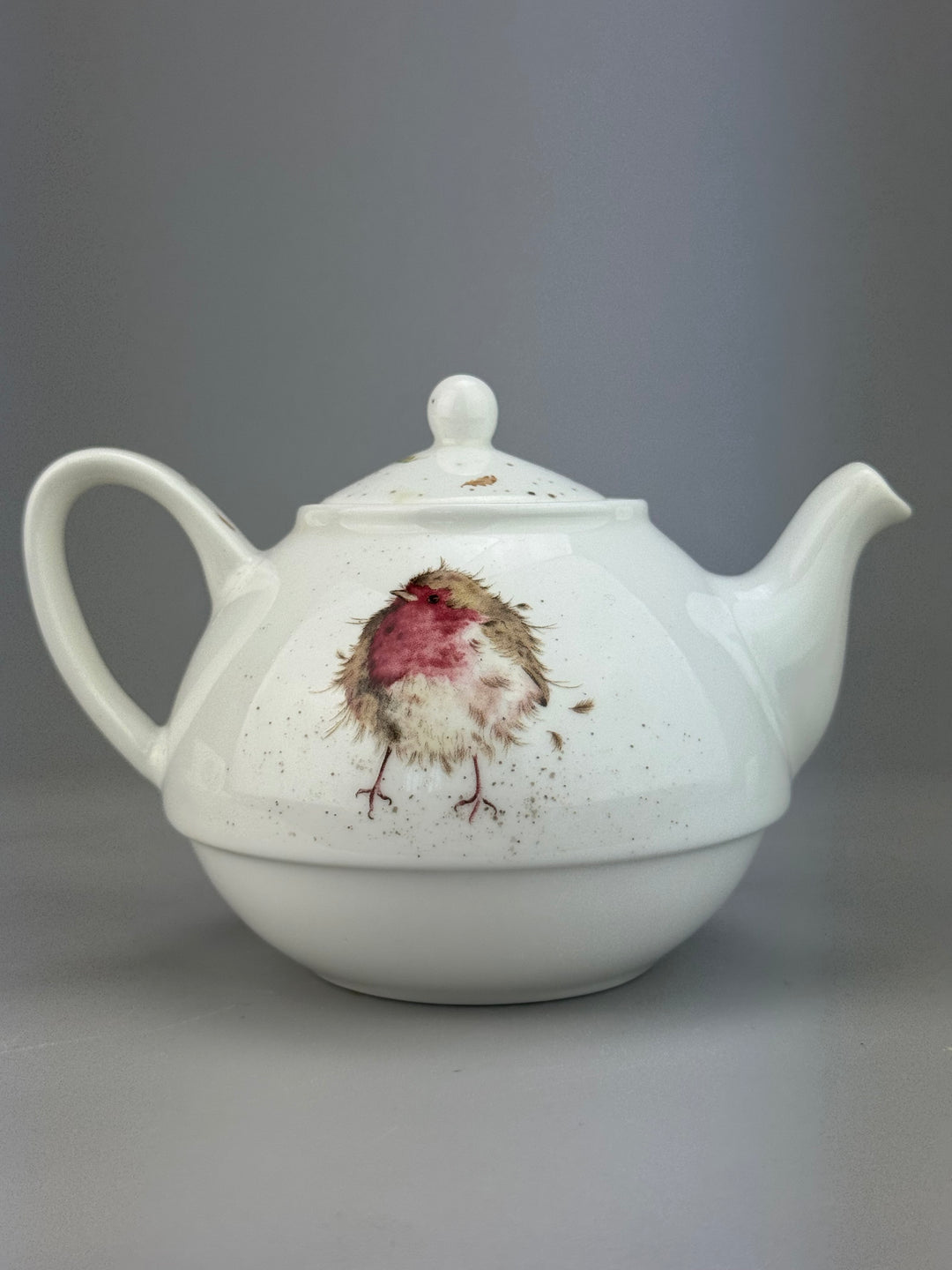 Tazza da tè con teiera Impilabile Royal Worcester Wrendale Designs
