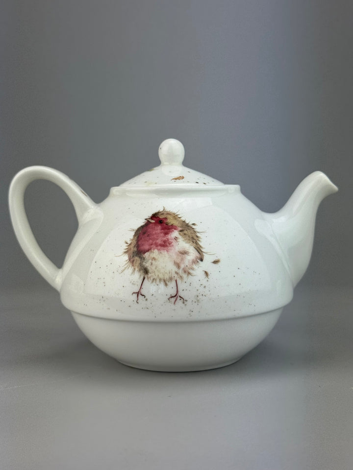Tazza da tè con teiera Impilabile Royal Worcester Wrendale Designs