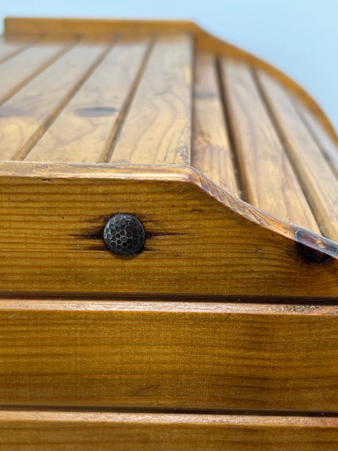Portapane vintage in legno