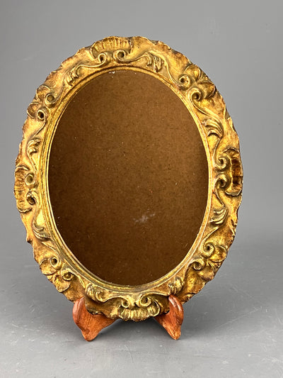 Specchio cornice dorata lavorata
