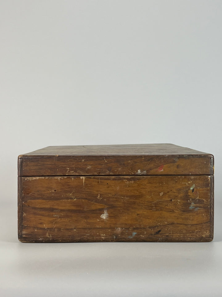 Scatola portaoggetti legno