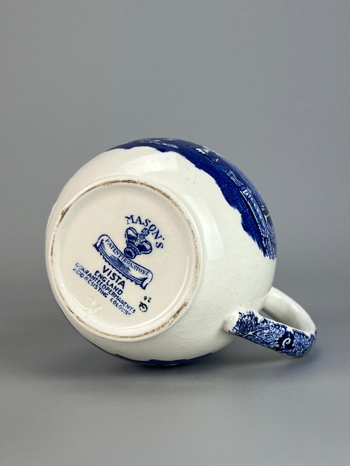 Lattiera ceramica Mason's decoro "Vista"