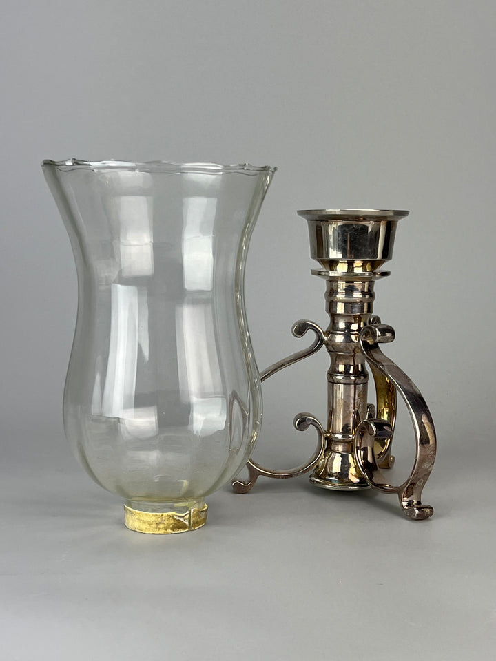 Portacandela silverplated Jordan Sheffield Collection
