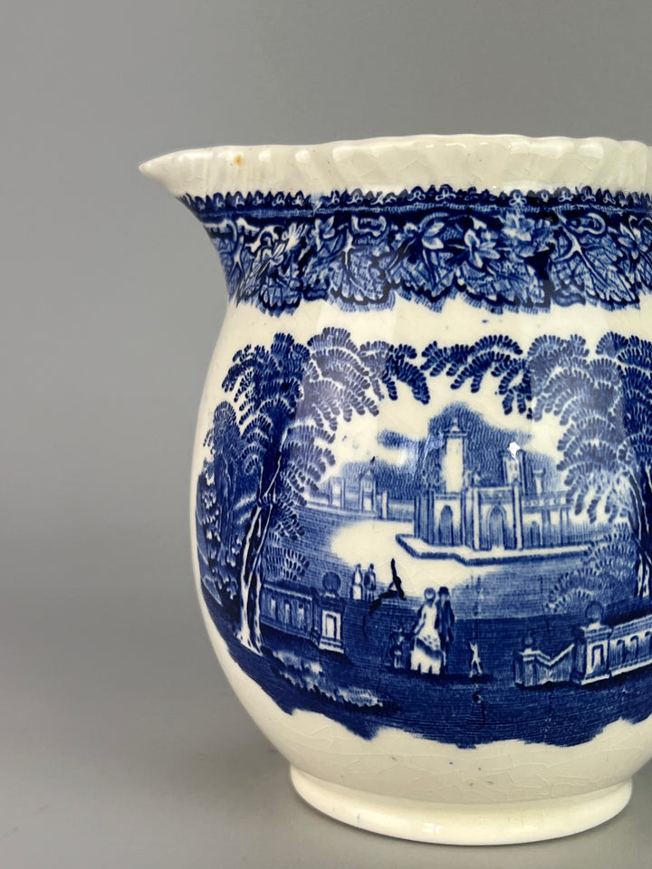 Lattiera ceramica Mason's decoro "Vista"