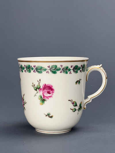 Tazza porcellana Richard Ginori decoro Lodi