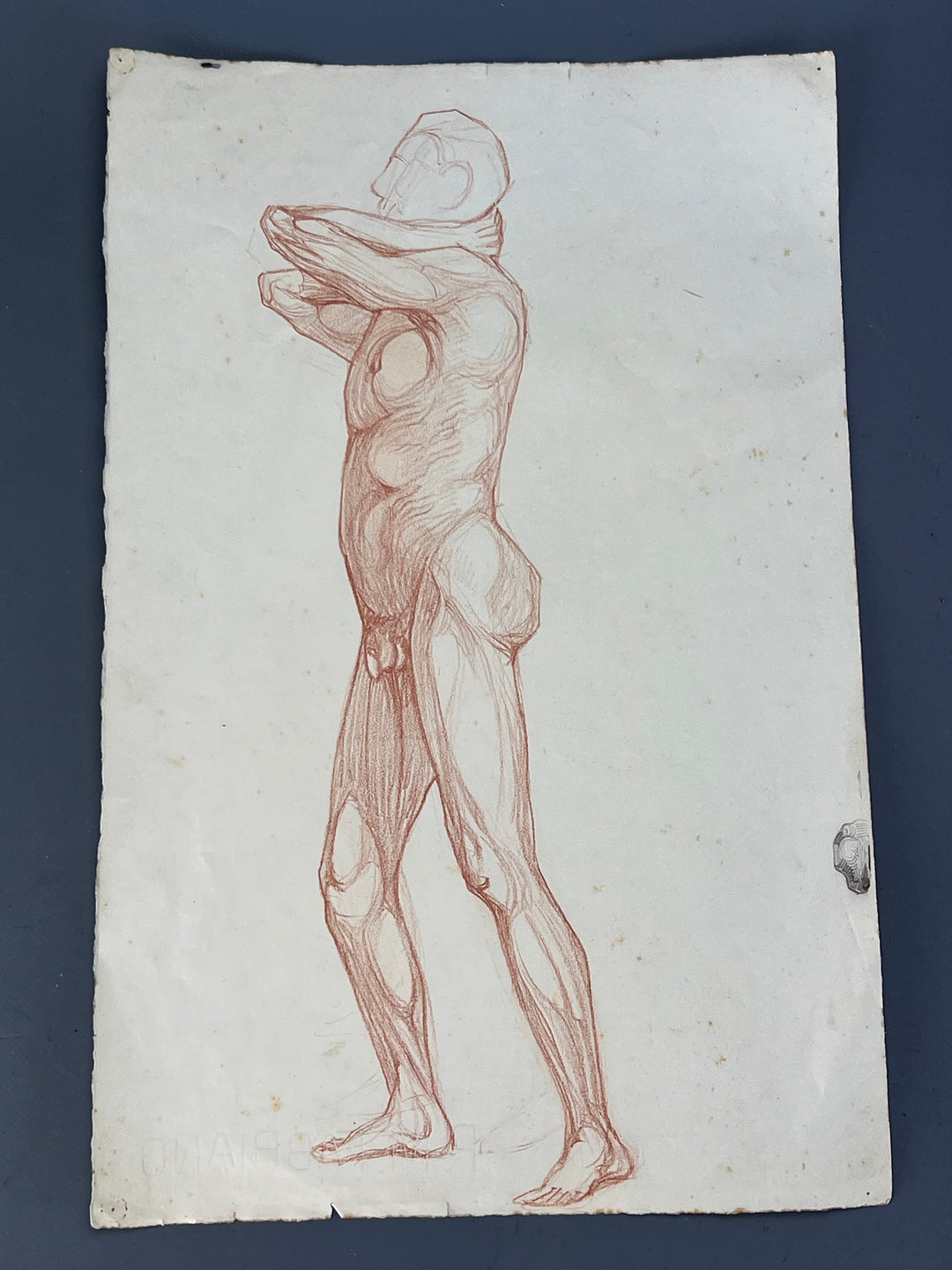Nudo maschile accademico anni '30