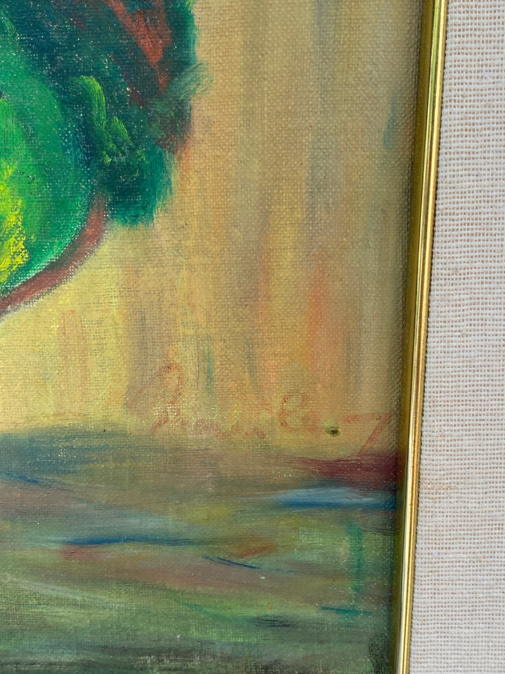 Quadro olio su tela bouquet