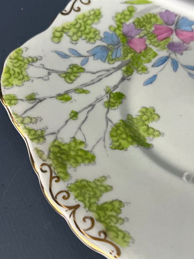 Alzata da dolce tre piani inglese vintage