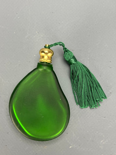 Portaprofumo verde vintage