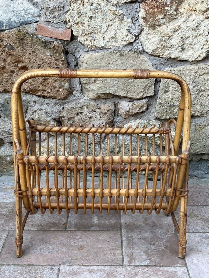 Portariviste bambù vintage