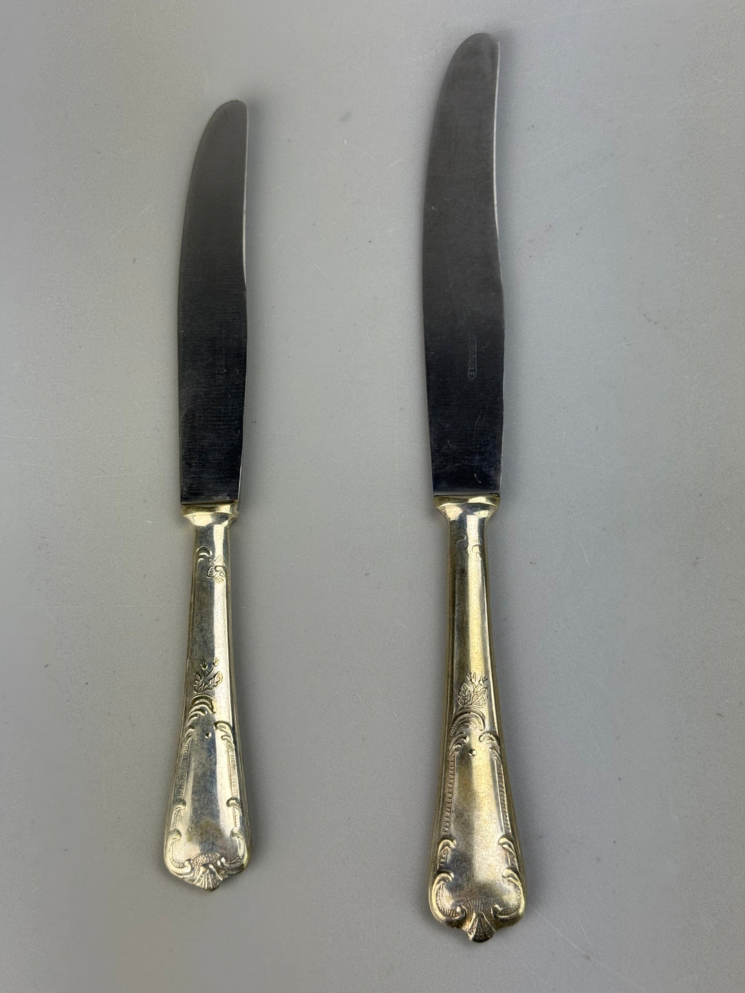 Servizio di posate vintage silverplate per 6 persone con posate da servizio