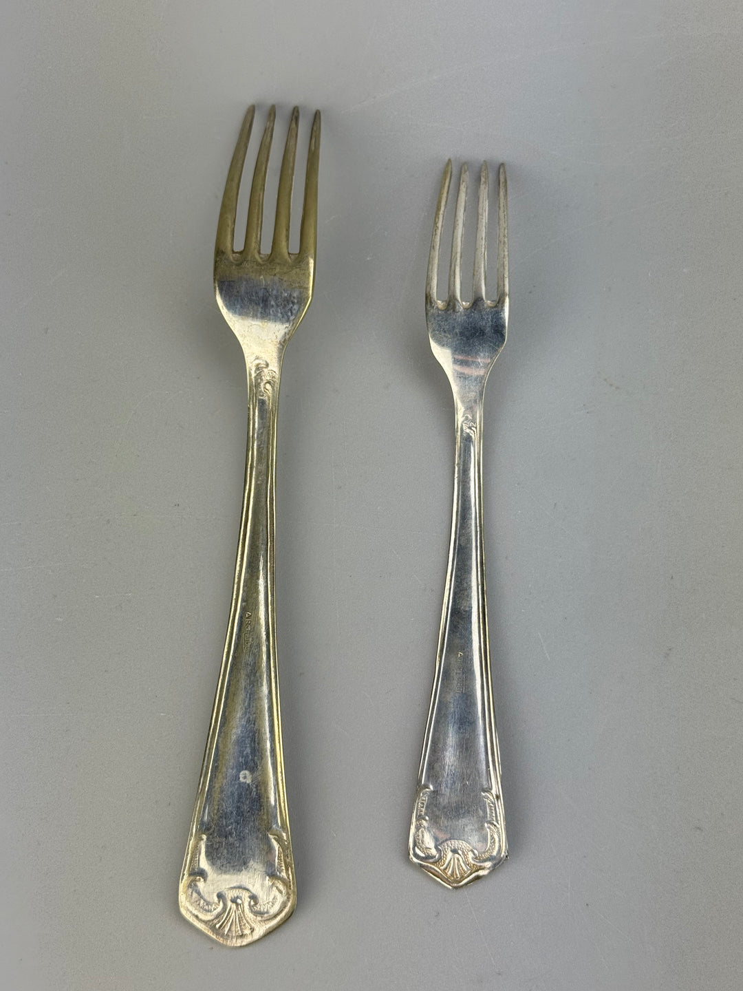 Servizio di posate vintage silverplate per 6 persone con posate da servizio