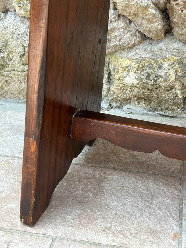 Sgabello in Legno Massello – Rustico d’Epoca