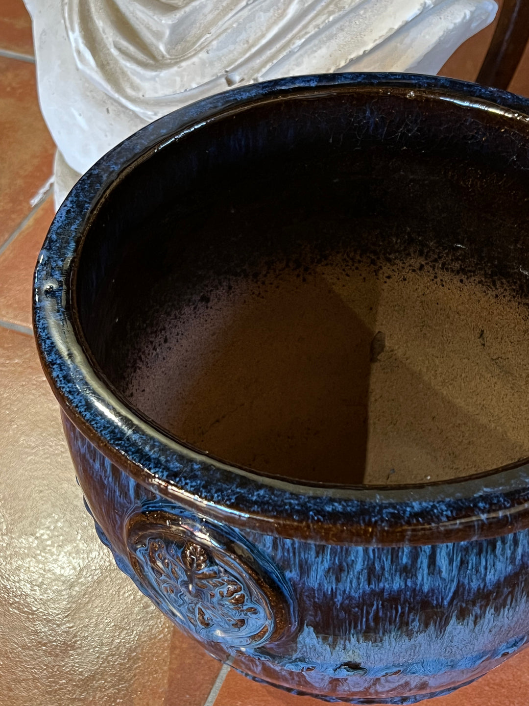 Cachepot ceramica smaltata