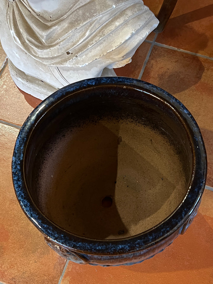 Cachepot ceramica smaltata