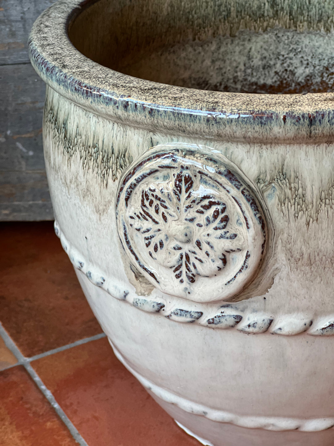 Cachepot ceramica smaltata