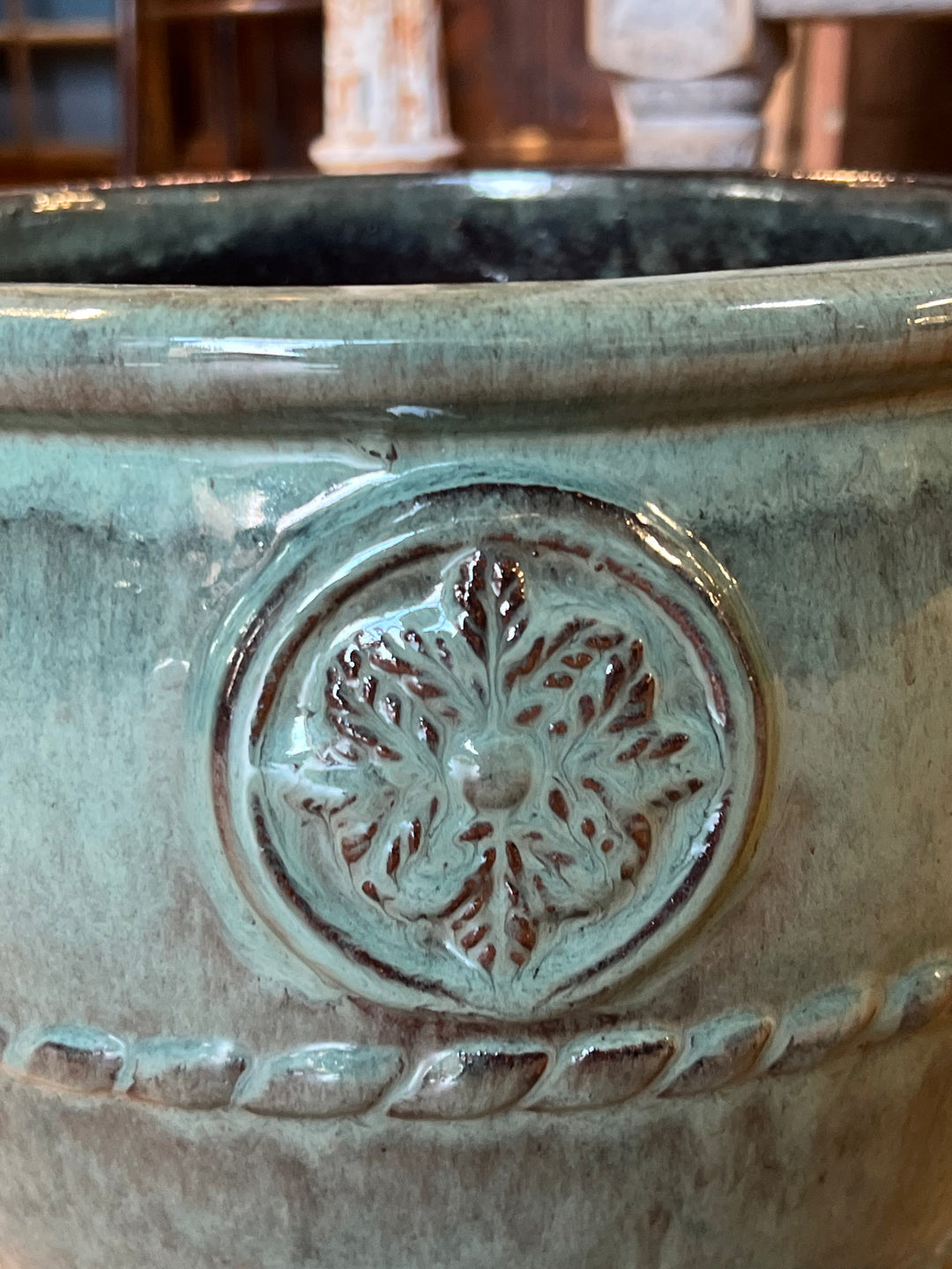 Cachepot ceramica smaltata