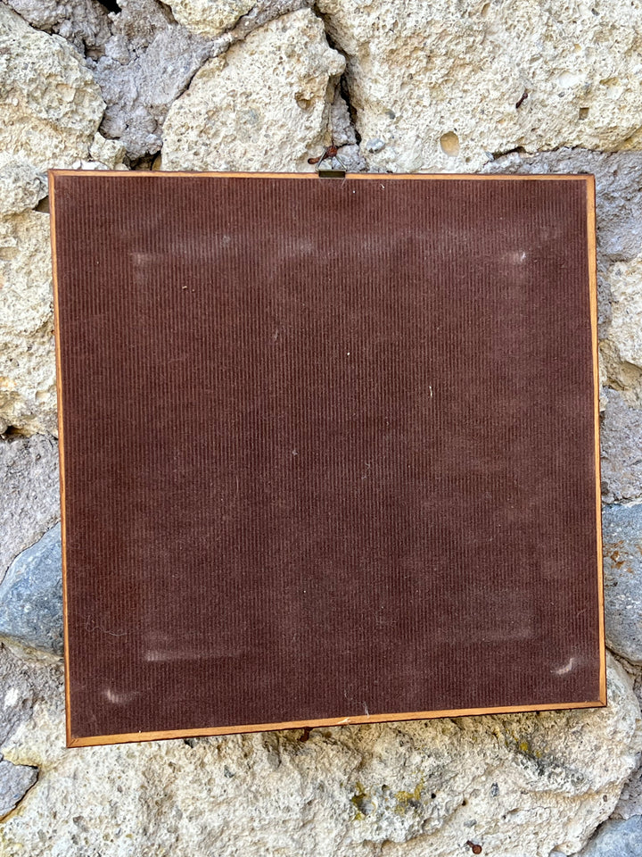 Quadro “Ariete” effetto mosaico decorativo su mattonella