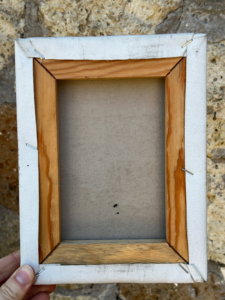 Olio su Tela – “Les Caves de Bruxelles” Firmato R. Couton