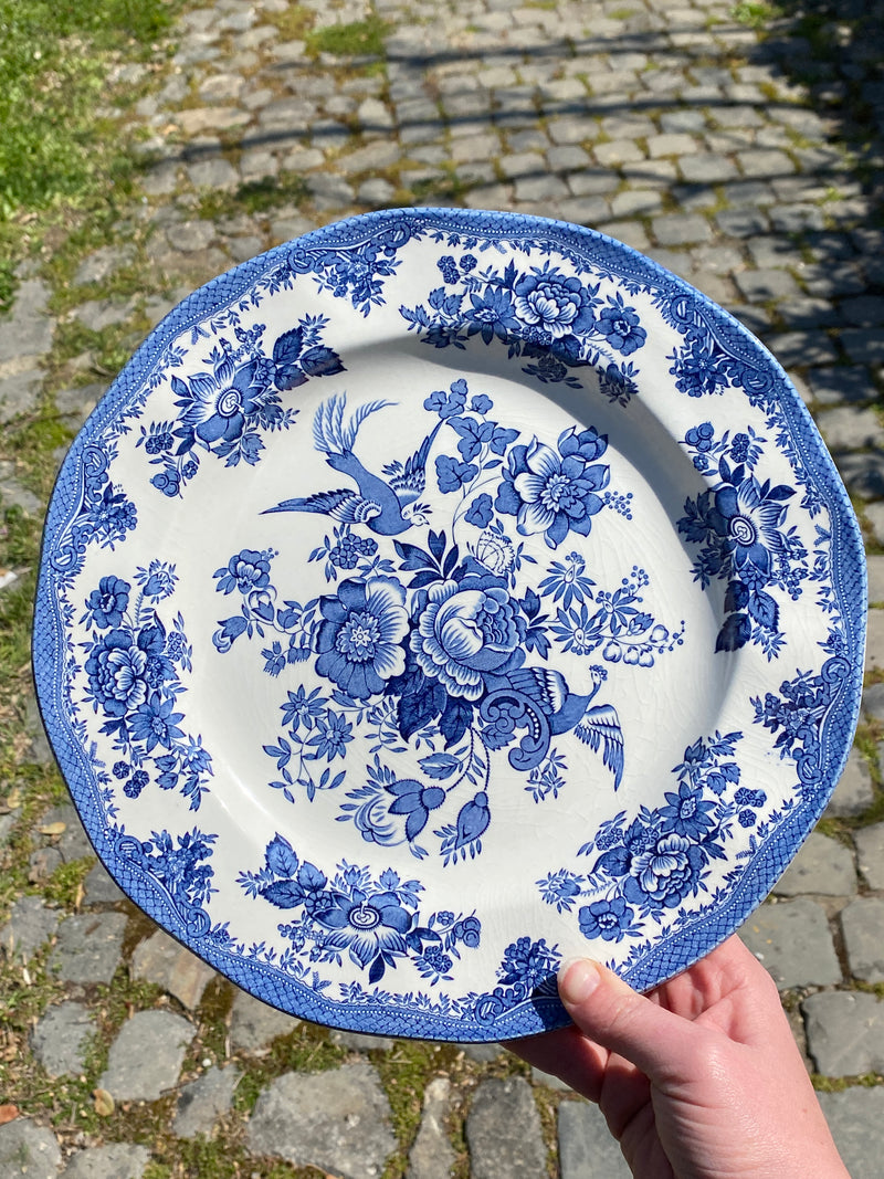 Piatto da torta porcellana Enoch Wedgwood Asiatic Pheasants