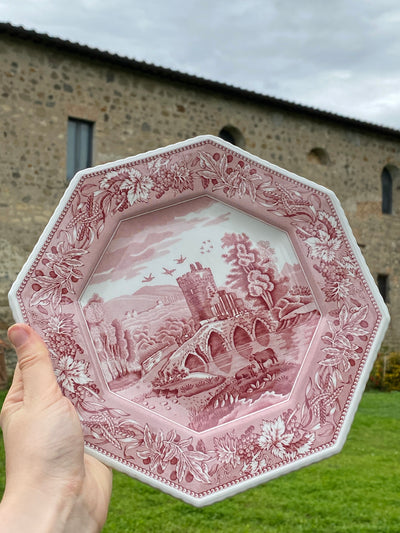 Piatto porcellana Spode "Lucano" England