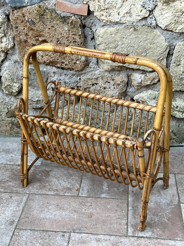 Portariviste bambù vintage