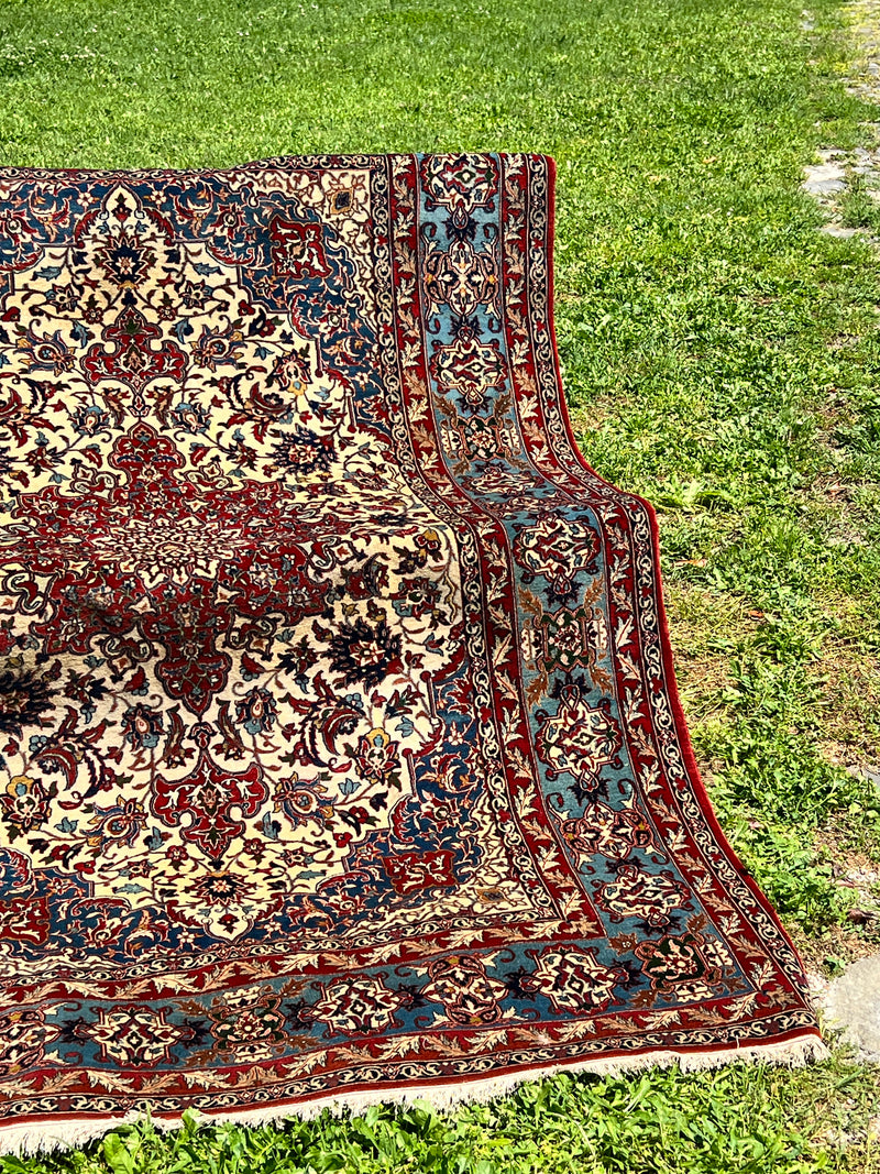 Tappeto persiano Esfahan 218x140 cm