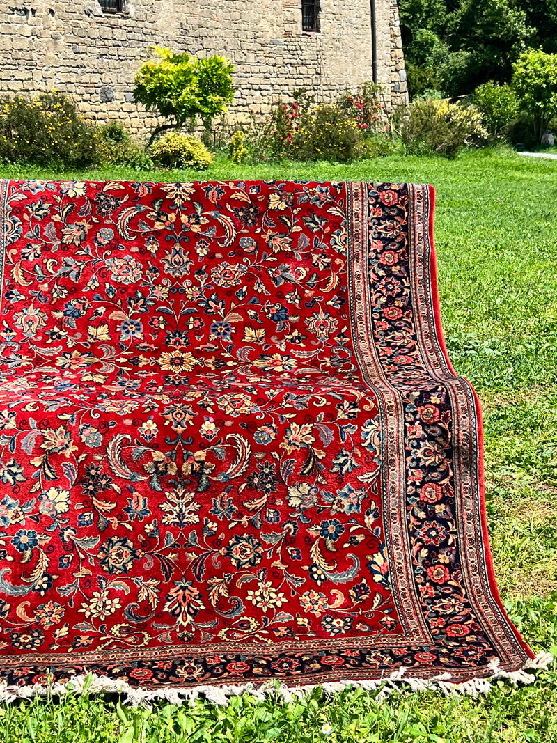 Tappeto persiano Kashan 205x132cm