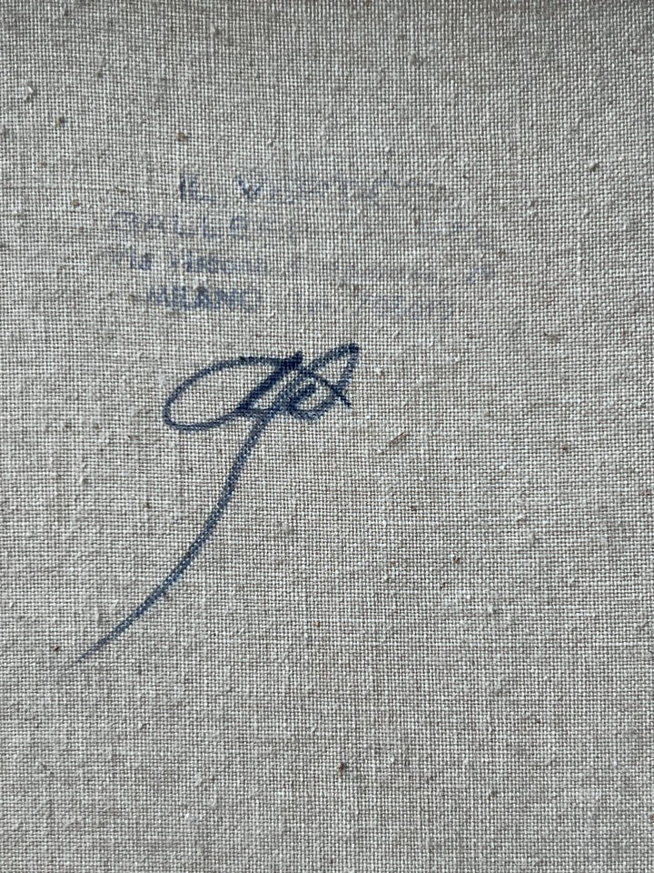Quadro olio su tela arte astratta contemporanea