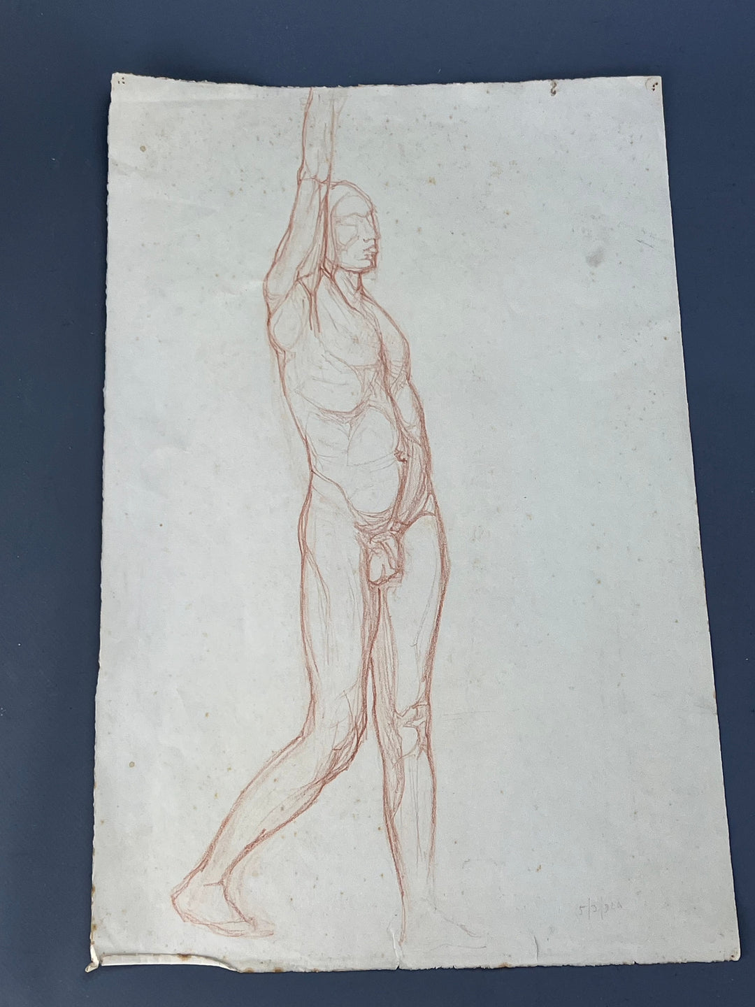 Nudo maschile accademico anni '30
