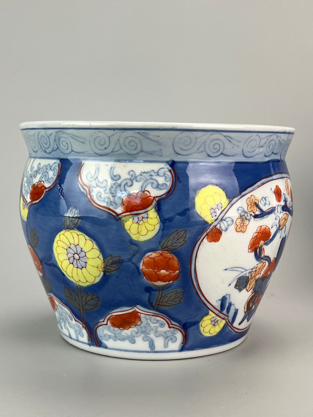 Cachepot Cinese in Porcellana – Decoro Imari