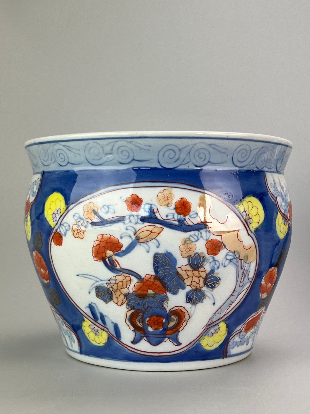 Cachepot Cinese in Porcellana – Decoro Imari