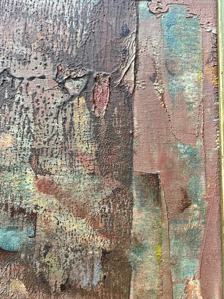 Quadro olio su tela Cristiano 77 "Paleolitico"