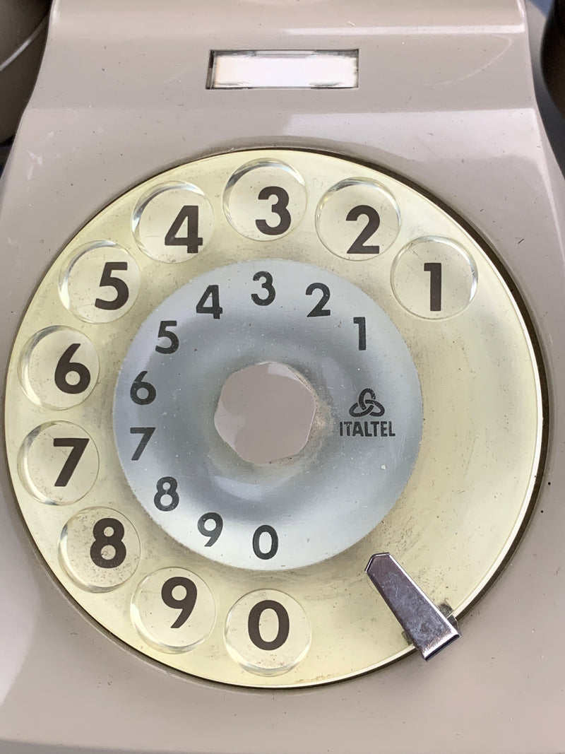 Vecchio Telefono Italtel Sip Bigrigio anni &