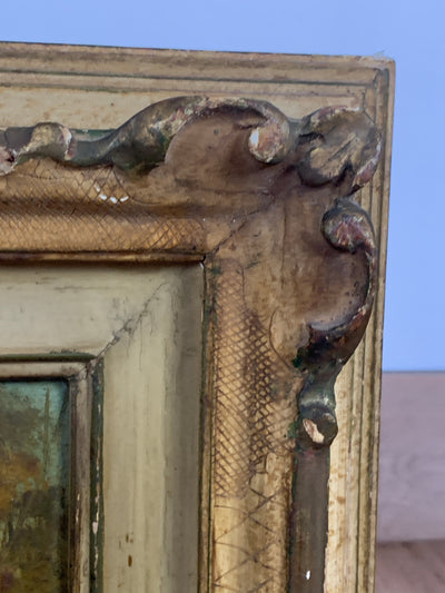 Quadro campagna ad olio primi novecento