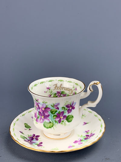 Tazzina caffè Royal Albert "February"