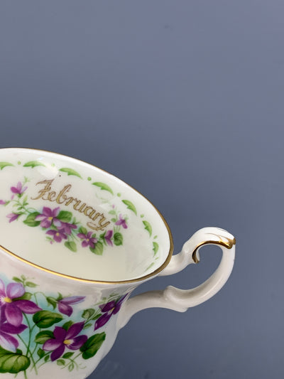 Tazzina caffè Royal Albert "February"