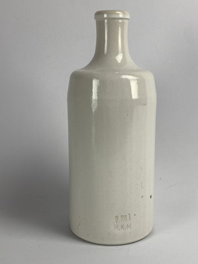 Bottiglia ceramica bianca