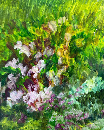 Olio su tavola Gordon Fagetter