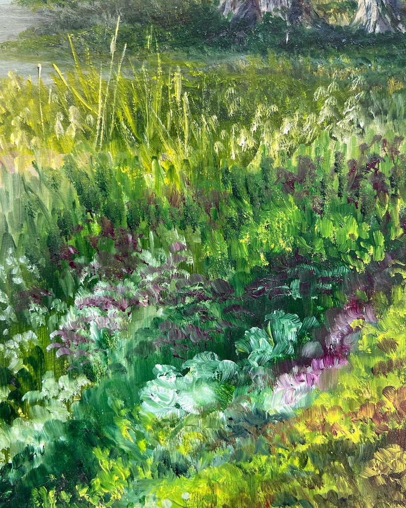 Olio su tavola Gordon Fagetter