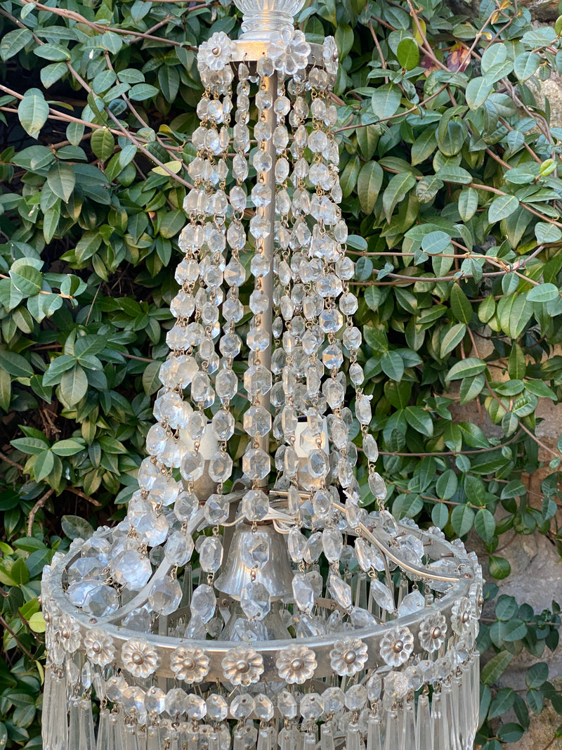 Lampadario a mongolfiera