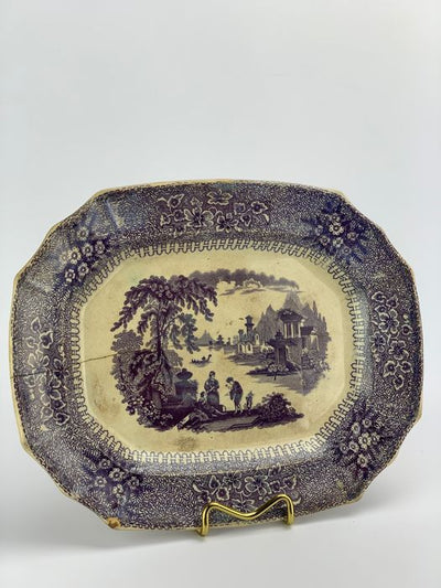 Vassoio ceramica GEM Carr & Sons