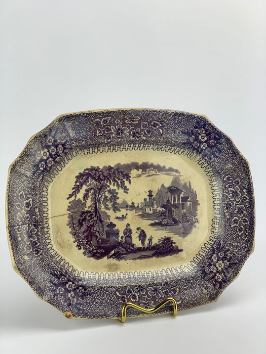 Vassoio ceramica GEM Carr & Sons