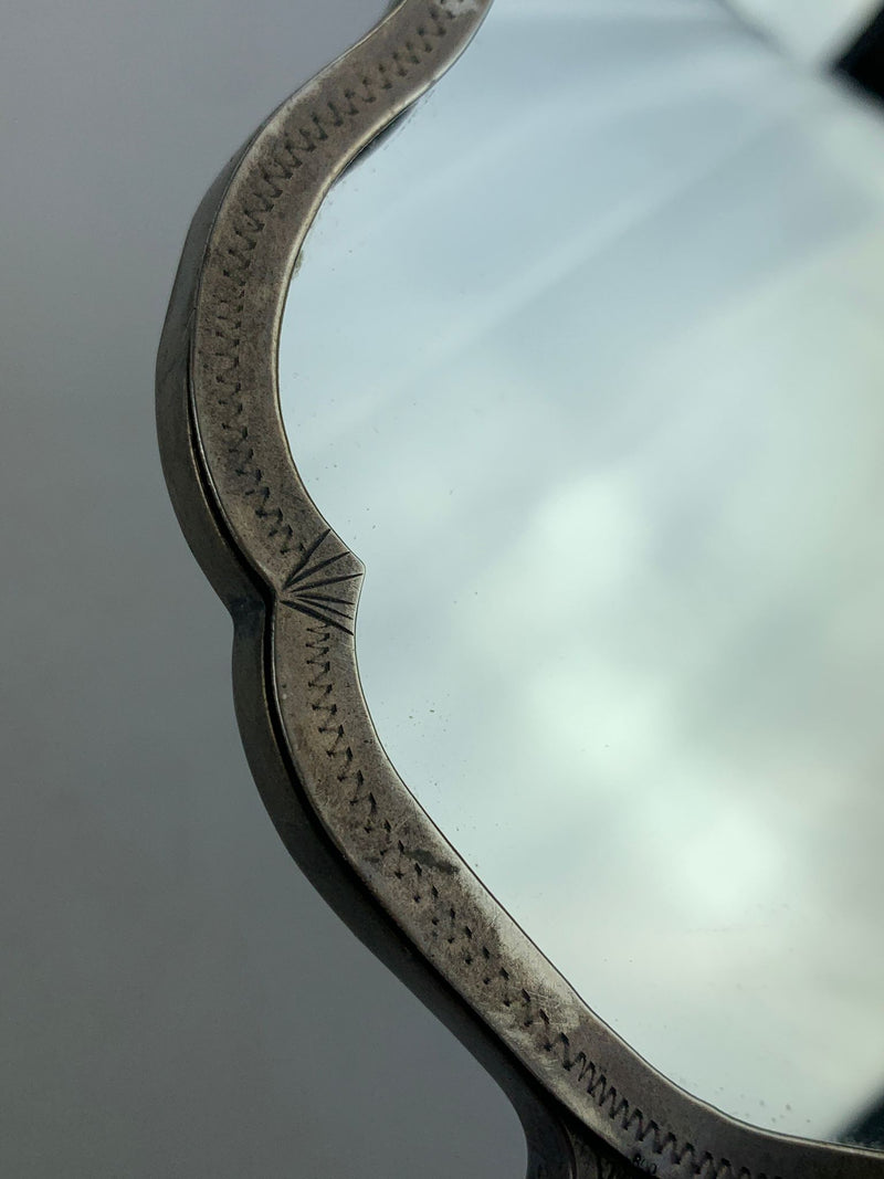 Specchietto da mano argento