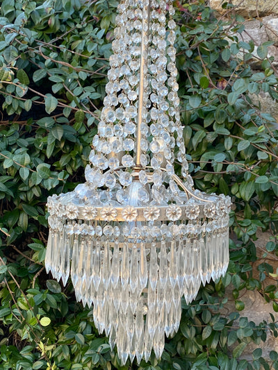 Lampadario a mongolfiera