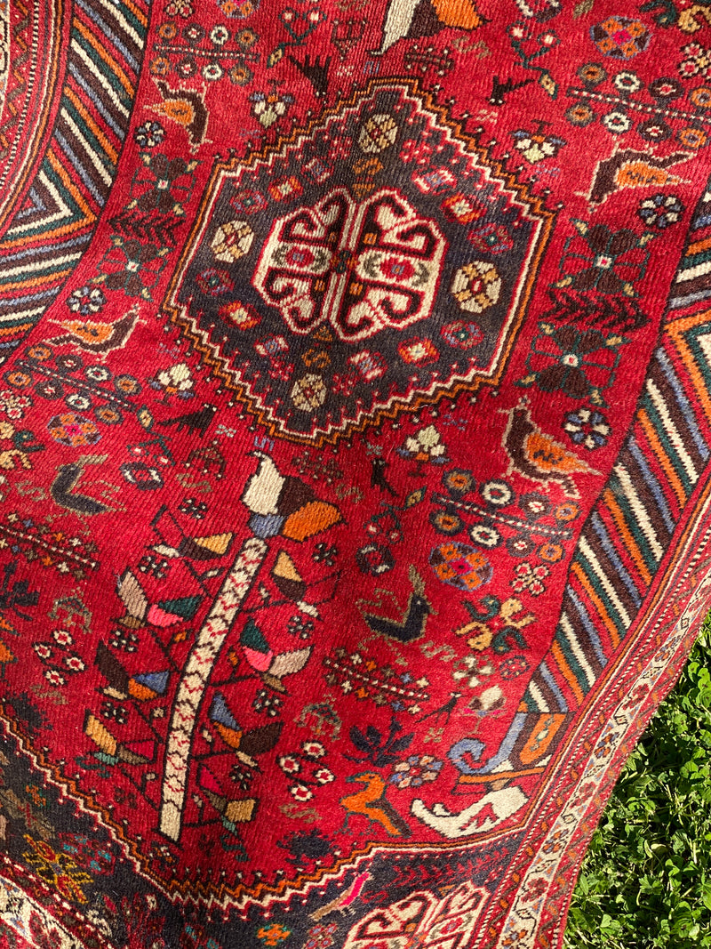 Tappeto Persiano Shiraz Qashqai 140x100cm