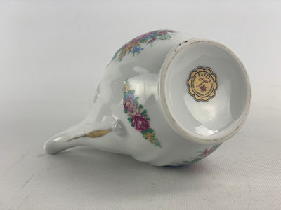 Caffettiera in porcellana decorata